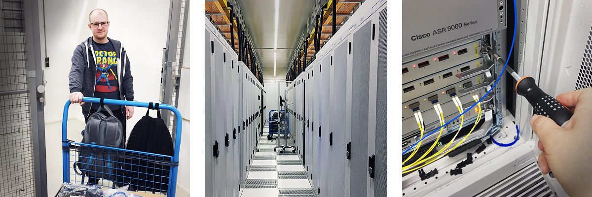 Bakom kulisserna i Amsterdam